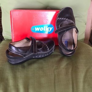 Wolky Clog PR Leather